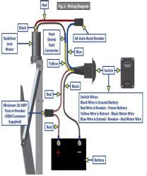 wiring diagram   replacement electric jack switch  harness lc etrailercom