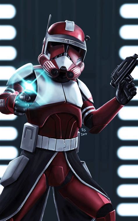 i like the design of the shock troopers from revenge of the sith so