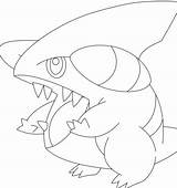 Totodile Getdrawings Coloringpagesonly Sceptile sketch template