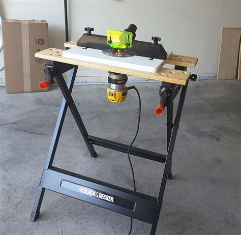 rockler trim router table adjustable table router  router table