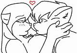 Furry Base Coloring Pages Relationship Template Deviantart Chibi sketch template