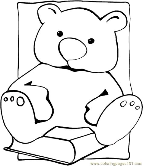 coloring pages teddy bear coloring page  cartoons