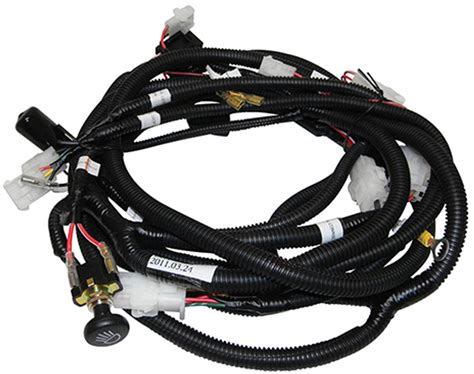rhox club car ds plug  play wire harness components