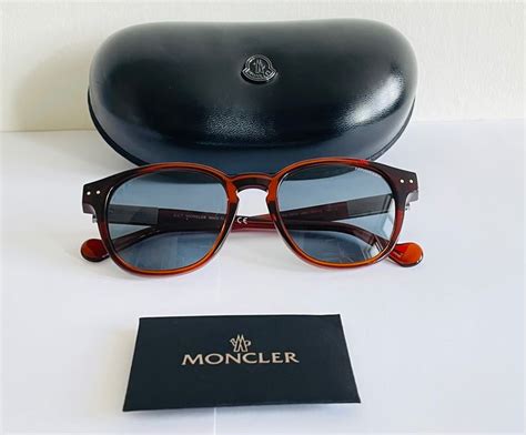 moncler ml acetate  metal blue lenses  catawiki