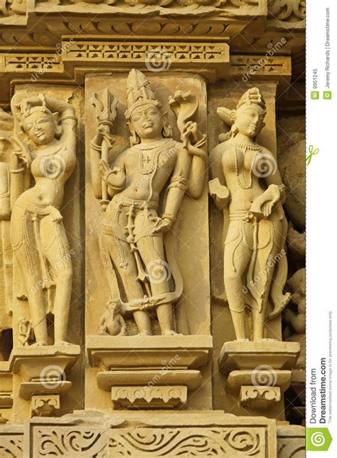 erotic temple carvings stock image image of architecture