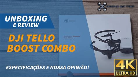 unboxing  review drone dji tello vale  pena gravado em   fps youtube