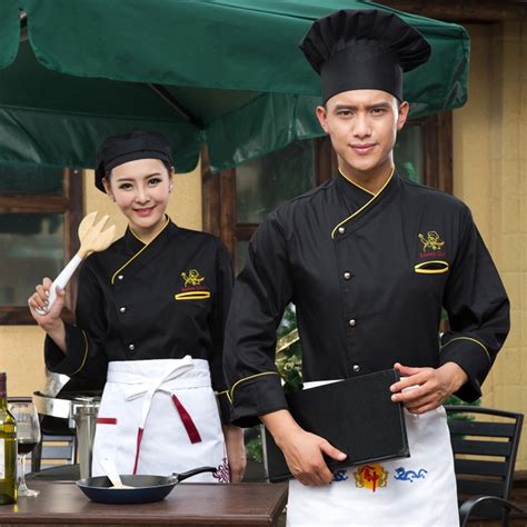 long sleeve uniform chefs clothes work wear western restaurant chef clothing pastry chef uniform