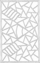 Geometrische Farbtonseite Karikatur Mandala Mandalas sketch template