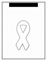 Coloring Ribbon Autism Comments sketch template