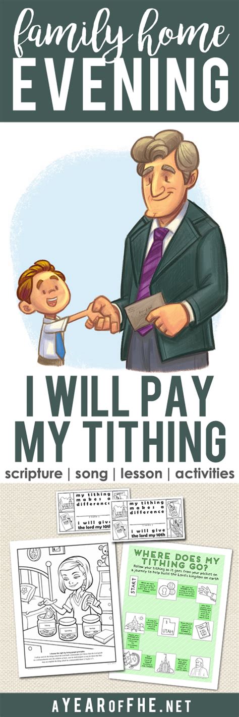 year  fhe year lesson  paying tithing
