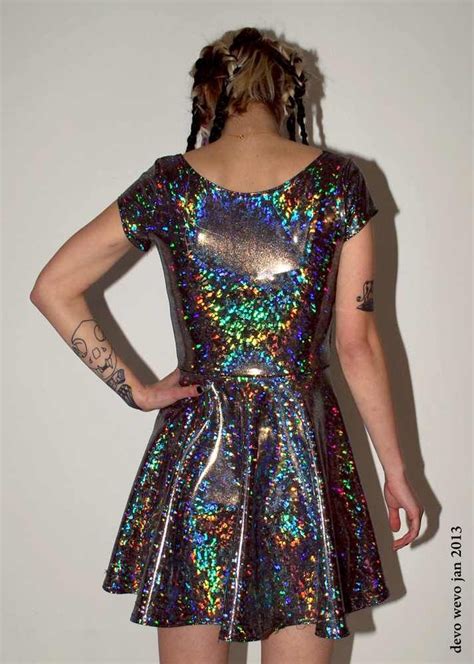 pin by mona marie on my style holographic dress dresses