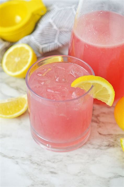 pink lemonade snacks  sips