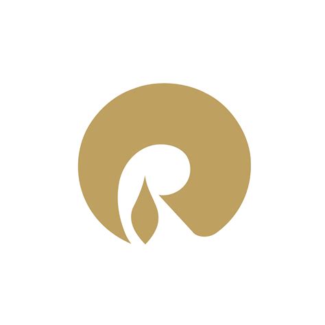 reliance logo real company alphabet letter  logo