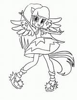 Pony Coloring Girls Little Equestria Pages Drawing Clipart Library Pdf sketch template