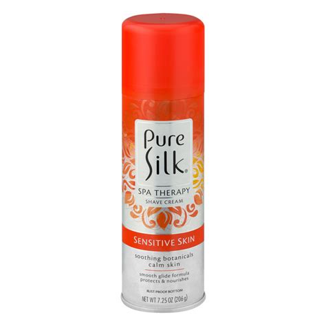 save  pure silk spa therapy shave cream sensitive skin order