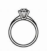 Ring Coloring Diamond Printable Pages Getcolorings Color Rosy Print sketch template