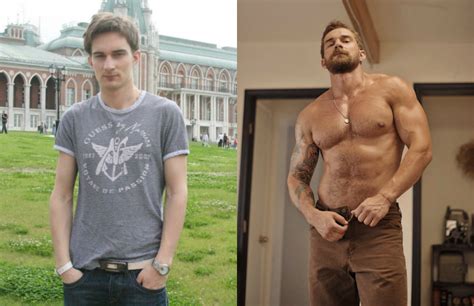 Russian Artist Shares Transformation From ‘skinny Nerd’ To