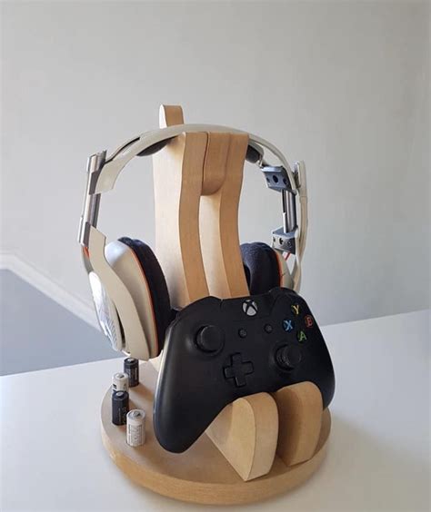 headset controller holder computer gaming headphones etsy gaming accessories mini tablet