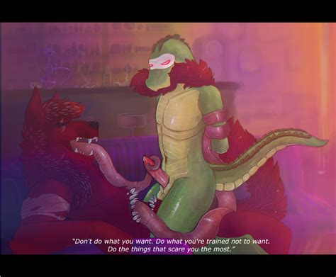 Rule 34 Alligator Anthro Balls Bed Closed Eyes Duo English Text