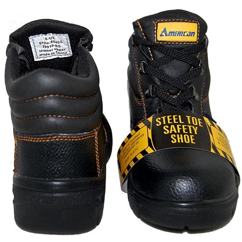 steel toe lightweight waterproof direct attach steel toe  work boot outdoor rugged shoes