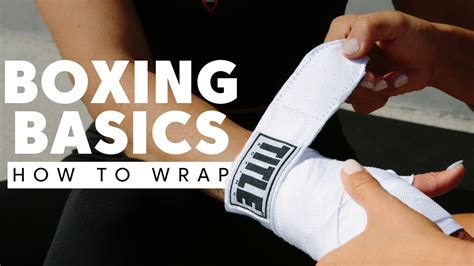step by step guide to wrap your hands boxing basics for beginners