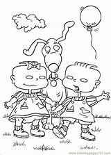 Rugrats Coloring Pages Printable Cartoon Color Book Cartoons Kids Sheets Colorear Para Characters Dibujos Colouring Coloringpages101 Character Books Imprimir Birthday sketch template