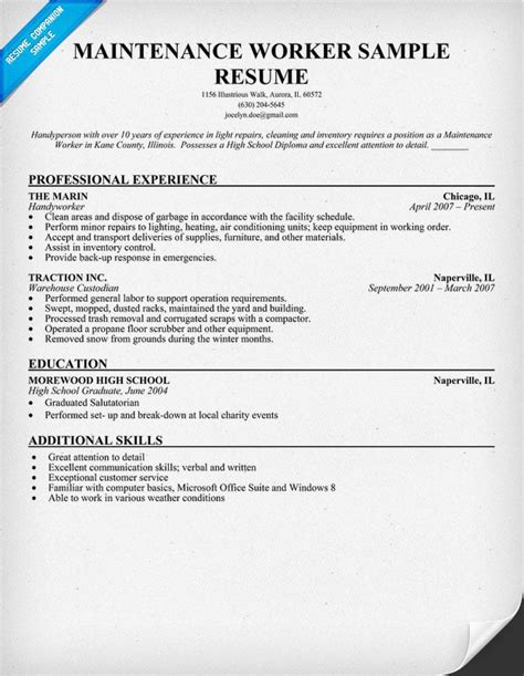 chronological resume format resumecompanioncom