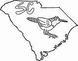 Carolina South Map Coloring Pages State Color Wren Printable Symbols Flag Drawings Designlooter North Categories Getcolorings Popular 589px 64kb Supercoloring sketch template
