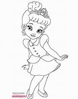 Cinderella Princesse Ariel Disneyclips Mister Twister sketch template