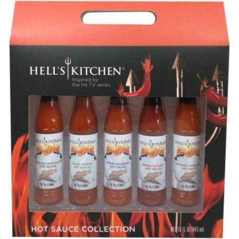 Hell S Kitchen Hot Sauce Collection Set Holiday T 15