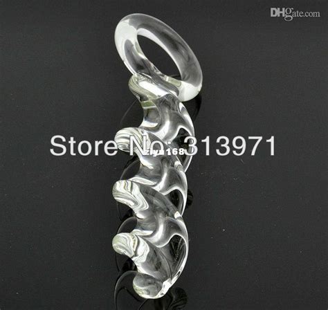 Wholesale Drop Shipping Glass Anal Toy Crystal Butt Plug Women S Sex