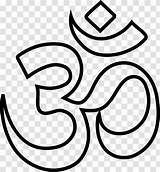 Om Symbol Drawing Namaste Ganesha Background Transparent Clipart Hinduism Ohm Vector Buddhism Religion Vectors Line Flower Interface Pranava Ios Yoga sketch template