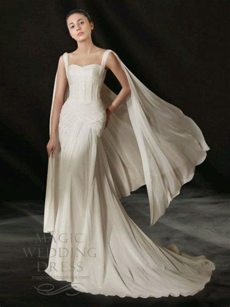 Wedding Dresses Elven Wedding Dress Sleeveless Wedding Gown