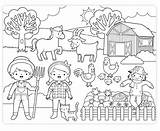 Fazenda Granja Colorear Sheet Caballo Ayelet Keshet Ayeletkeshet sketch template