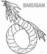 Bakugan Coloring Pages Dragonoid Cool2bkids sketch template