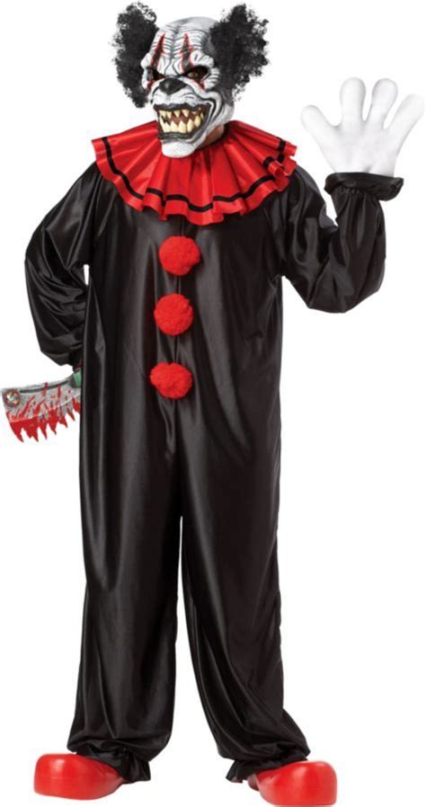 Adult Last Laugh Evil Clown Costume Party Cityadult Last