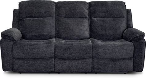 navy blue reclining sofa castaway rc willey furniture store