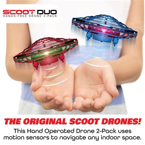 scoot duo hand drone set drone drone technology sensors technology