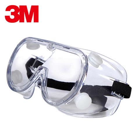 3m 1621af anti impact and anti chemical splash goggle glasses safety
