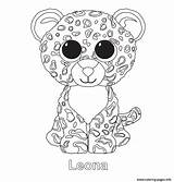 Coloring Boo Beanie Leona Pages Printable sketch template