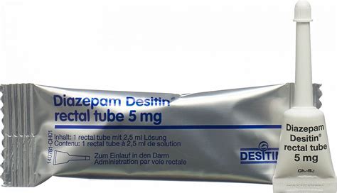 Diazepam Desitin Rectal Tube 5mg 5x 2 5ml In Der Adler Apotheke