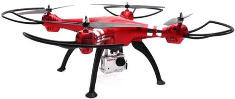 syma xhg  channel  rc quad copter  gyro mp camera red drone