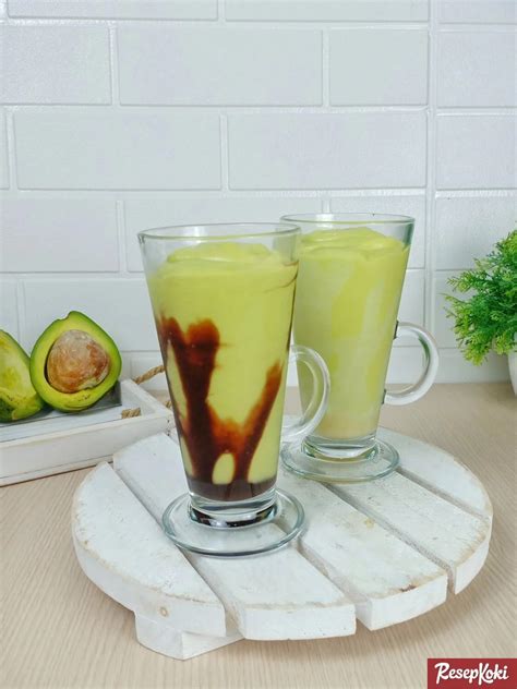 Jus Alpukat Manis Nikmat Dan Mudah Sekali Resep Resepkoki