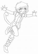 Mew Power Coloring Pages Printable sketch template