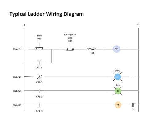 editable ladder electrical wiring diagramedrawmax electrical wiring diagram electrical