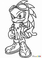 Hawk Hedgehog Sonic Lesson14 Sonik Step Webmaster Drawdoo автором sketch template