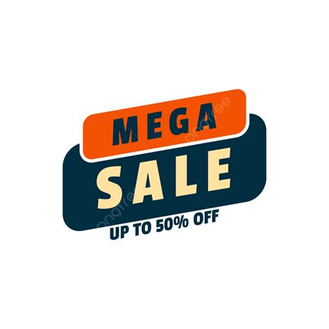 mega sale poster vector hd images mega sale vector png sale mega sale sale  png image