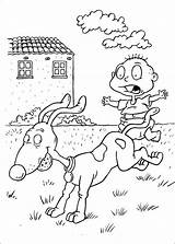 Coloring Pages Told Ginger Rugrats Sheets Cartoon sketch template