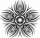 Tribal Openclipart Habiscus Similars Paintingvalley Symmetry sketch template