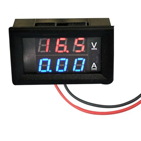 mini led digital voltmeter ammeter dc   current voltage meter